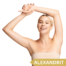 Alexandrit-Laser Haarentfernung. Bikini komplett + Achseln