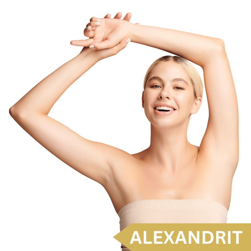 Alexandrit-Laser Haarentfernung. Bikini komplett + Achseln